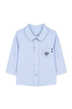 Erkek Bebek Oxford Gömlek Mavi