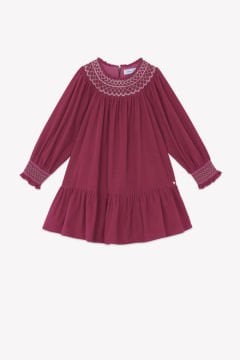 Kız Çocuk İnce Kadife Elbise