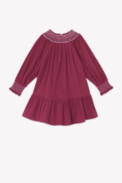 Kız Çocuk İnce Kadife Elbise