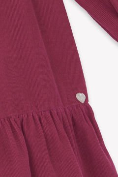 Kız Çocuk İnce Kadife Elbise