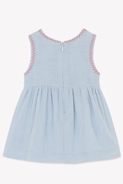 Kız Bebek Nakışlı Elbise