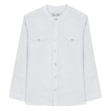 Erkek Çocuk Keten Gömlek