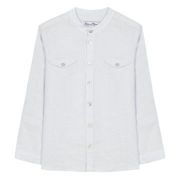 Erkek Çocuk Keten Gömlek