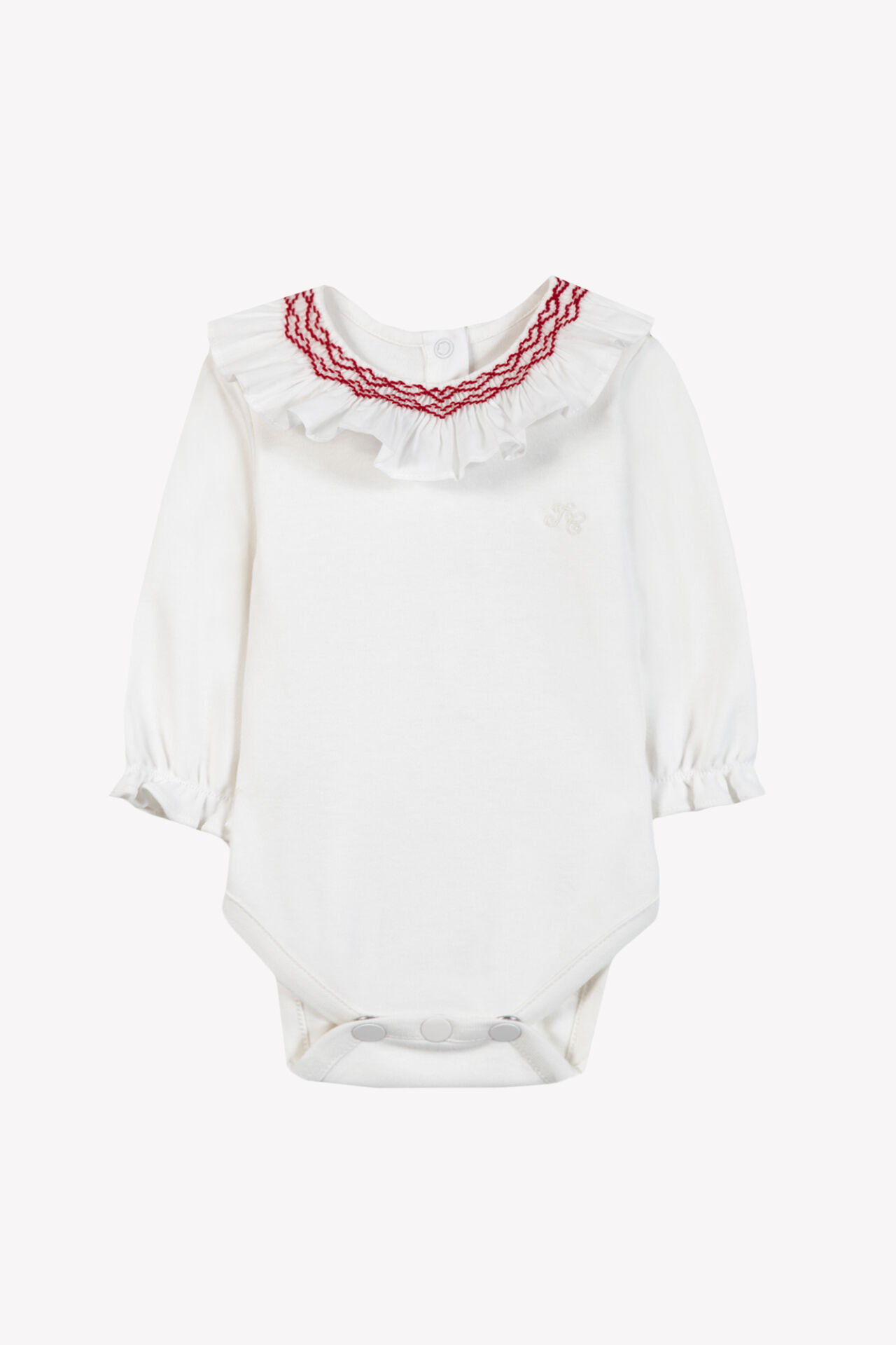Kız Bebek Nakışlı Body