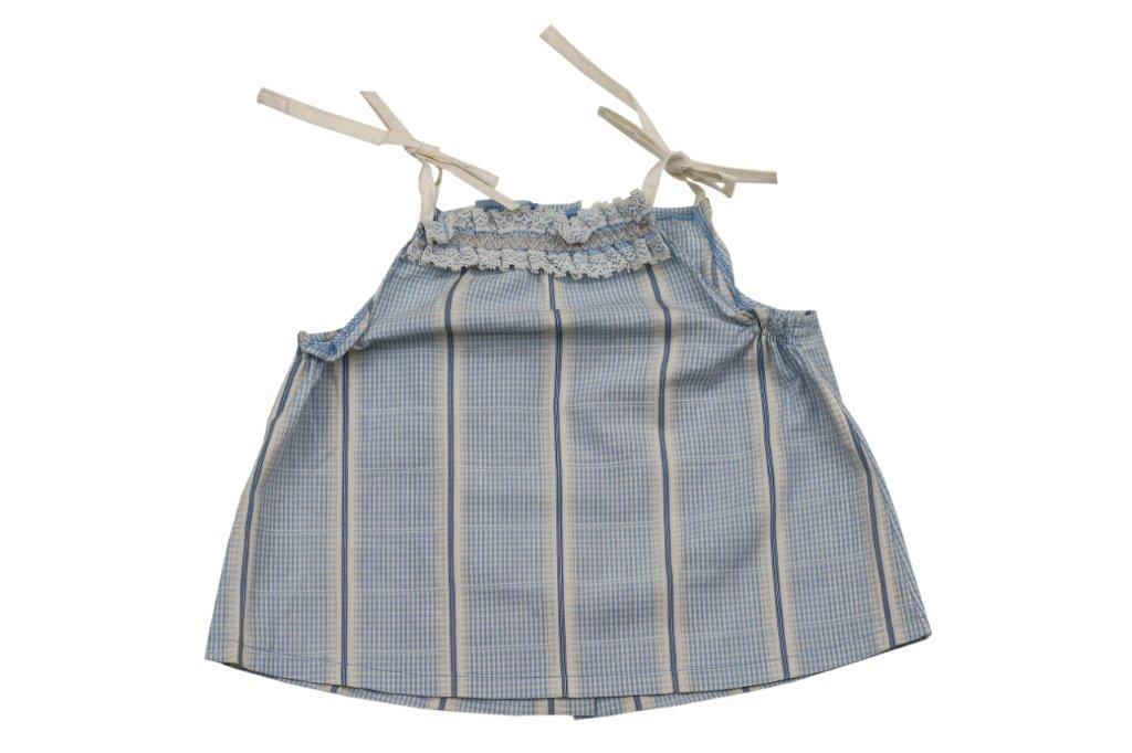 Kız Bebek Askılı Bluz