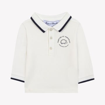 Erkek Bebek Uzun Kollu Polo T-Shirt