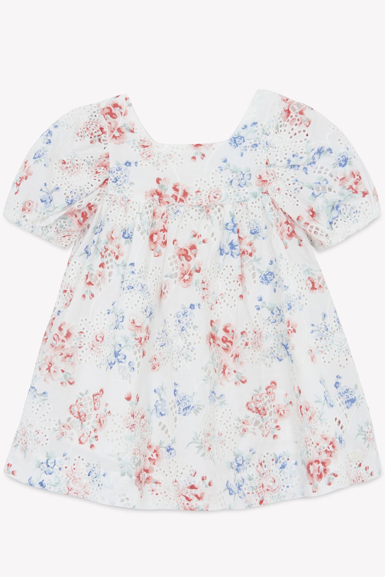 Kız Bebek Çiçek Desenli Elbise