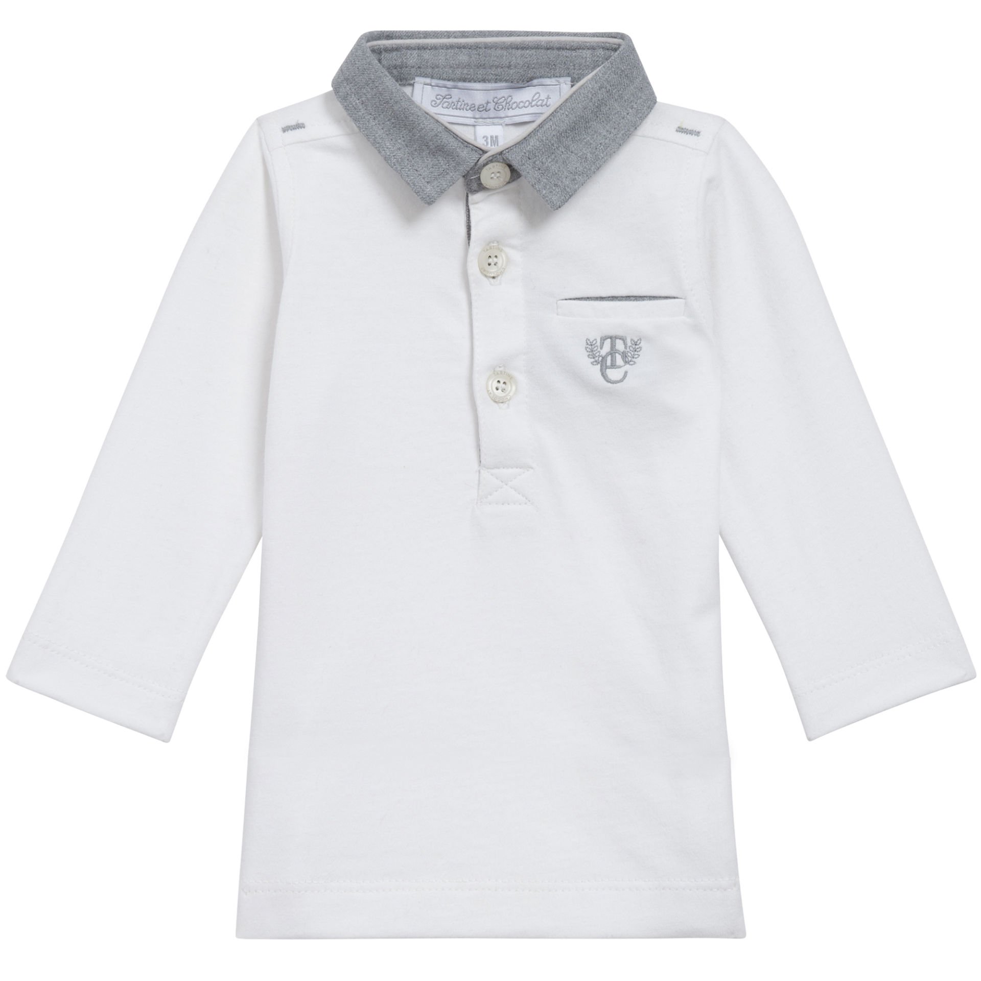 Erkek Bebek Polo Yaka T-Shirt
