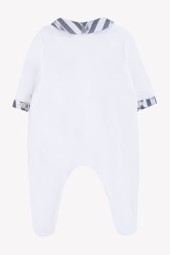 Erkek Bebek Garda Yakalı Kadife Tulum