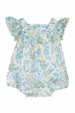 Kız Bebek Şortlu Kısa Tulum