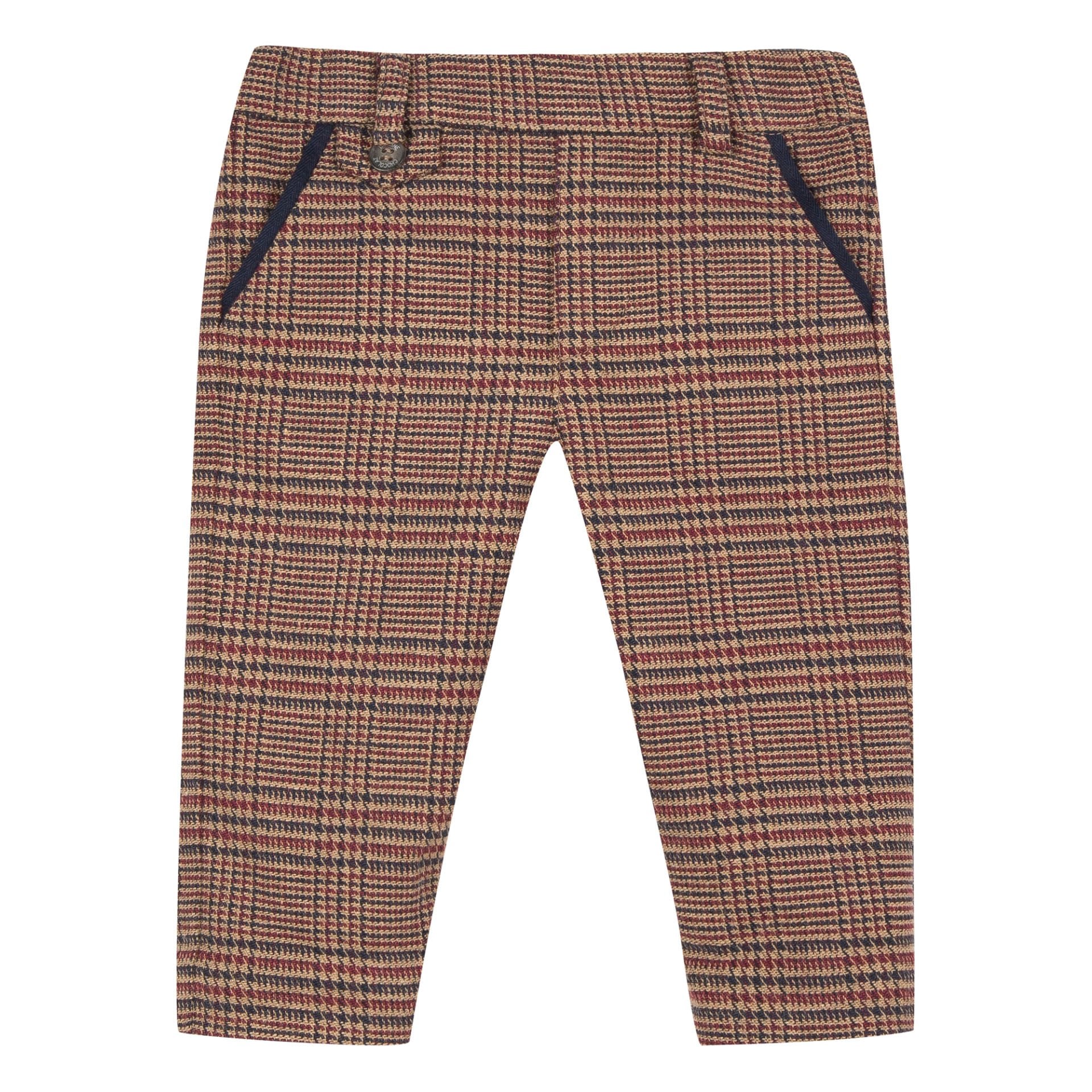 Erkek Çocuk Kareli Pantalon