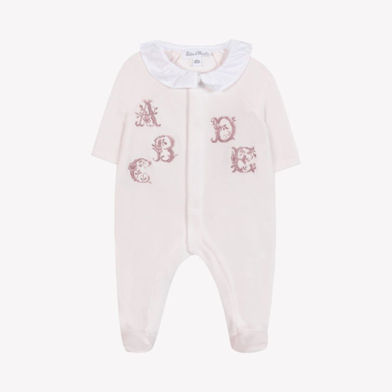 Kız Bebek Kadife Tulum