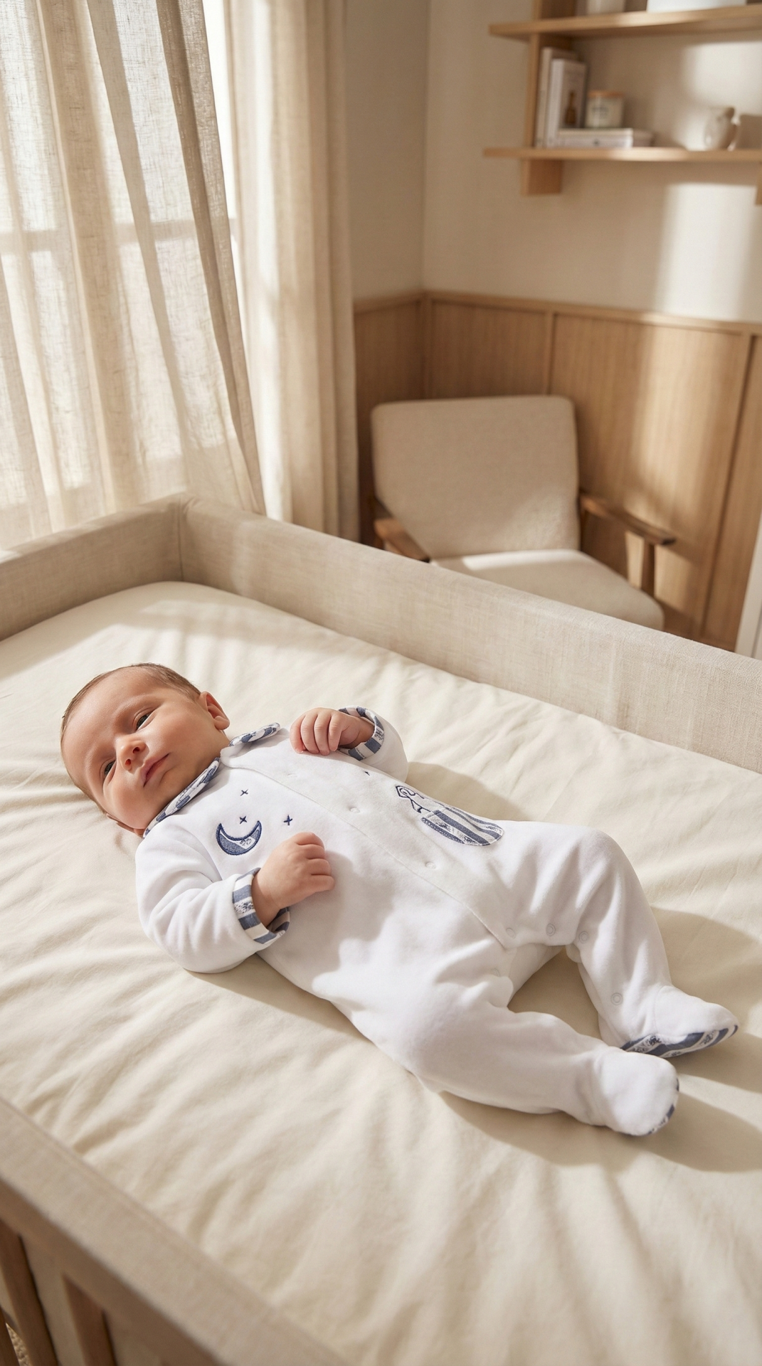 Erkek Bebek Kadife Tulum