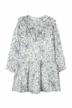 Kız Çocuk Desenli Elbise