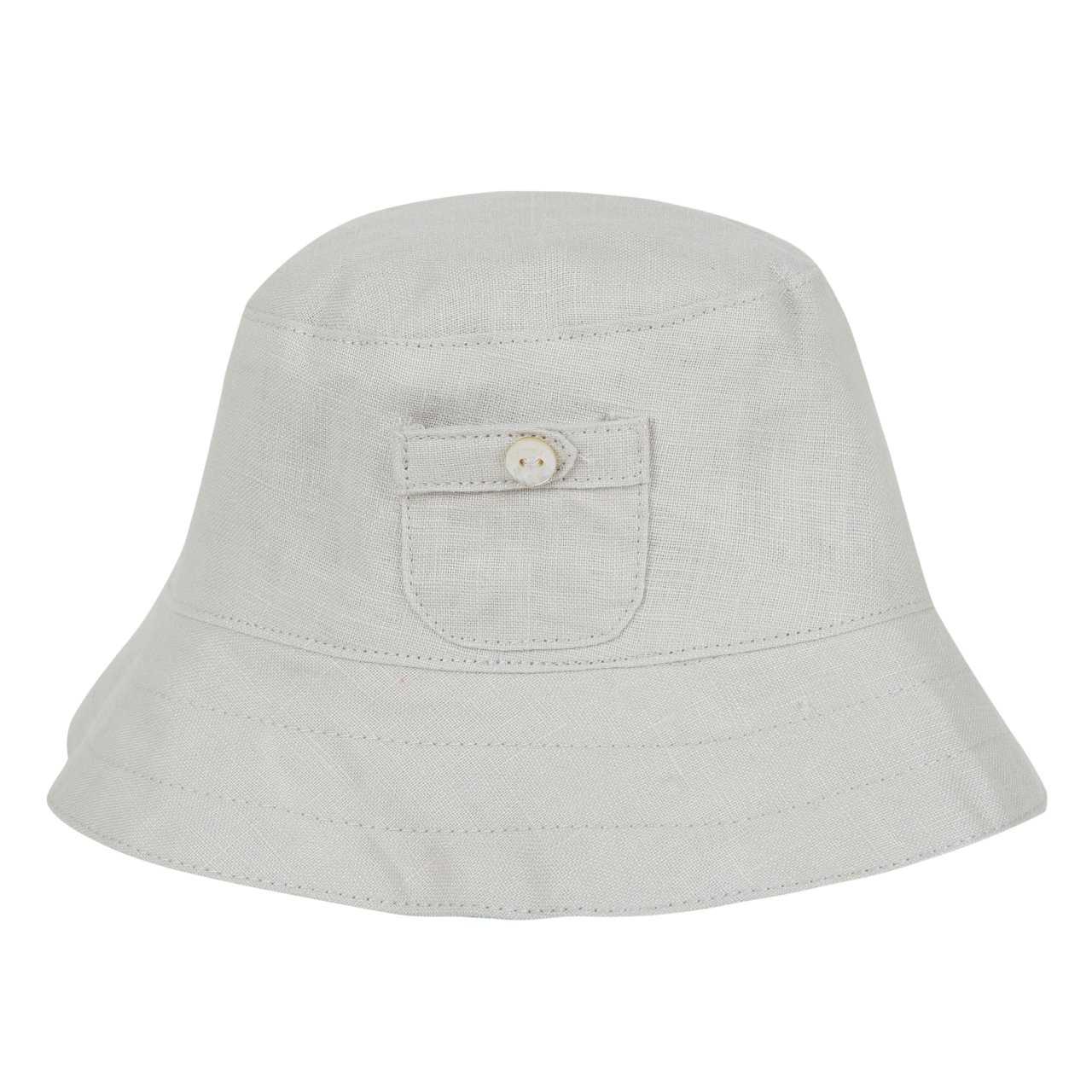 Erkek Bebek Keten Şapka