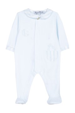 Erkek Bebek Kadife Tulum