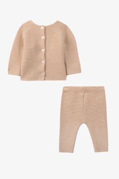 Bebek Triko Bluz+Pantalon Set