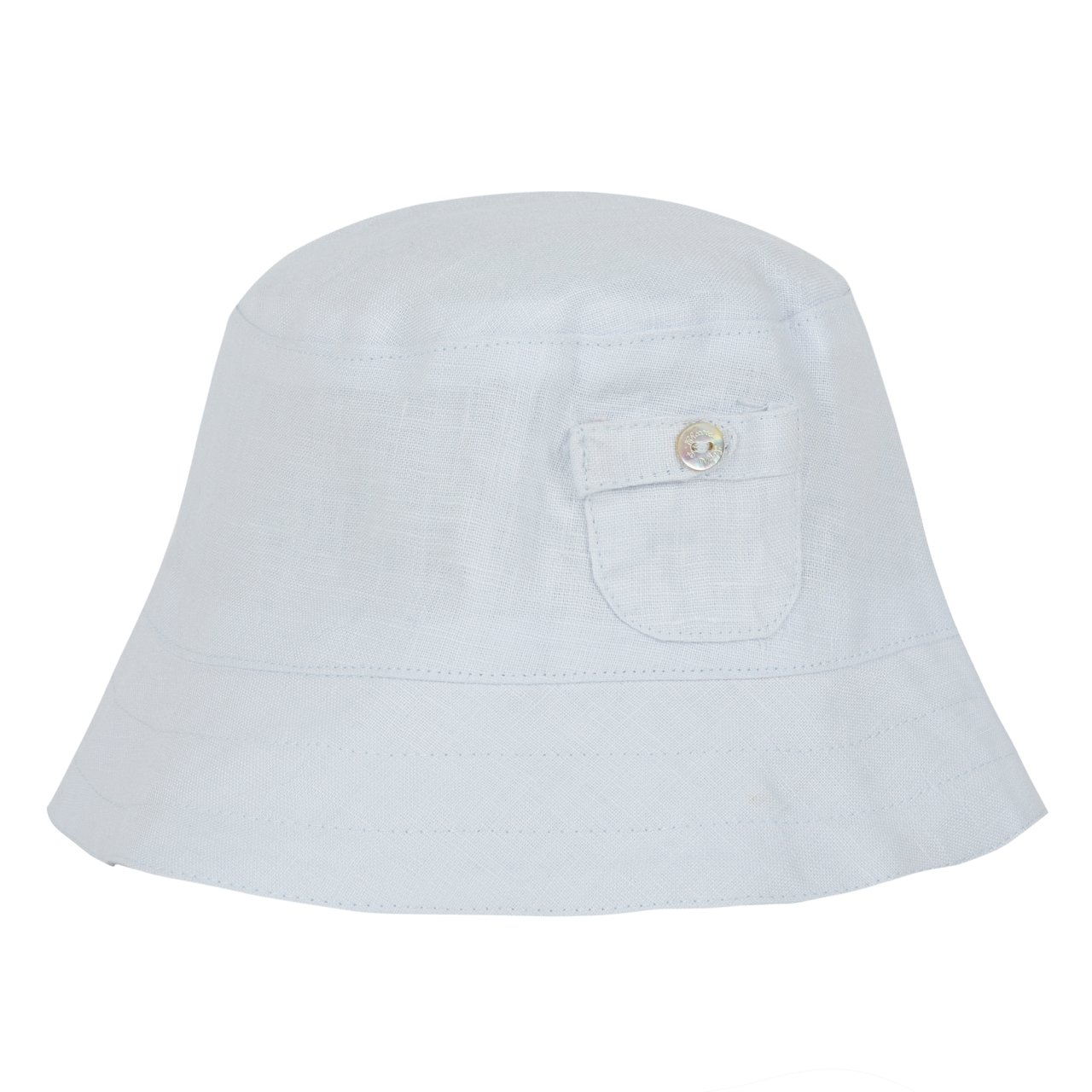 Erkek Bebek Keten Şapka