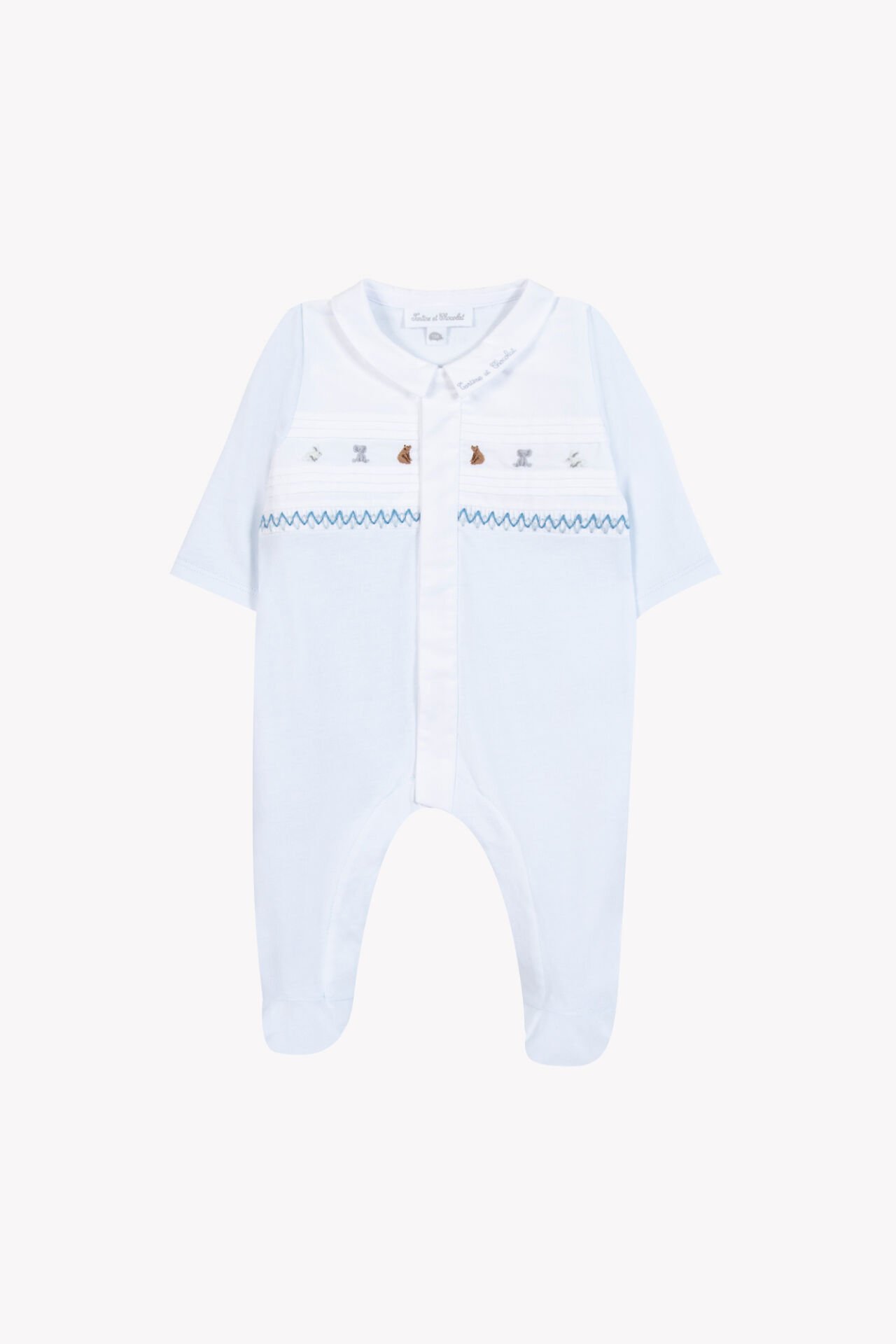 Erkek Bebek Coton Tulum