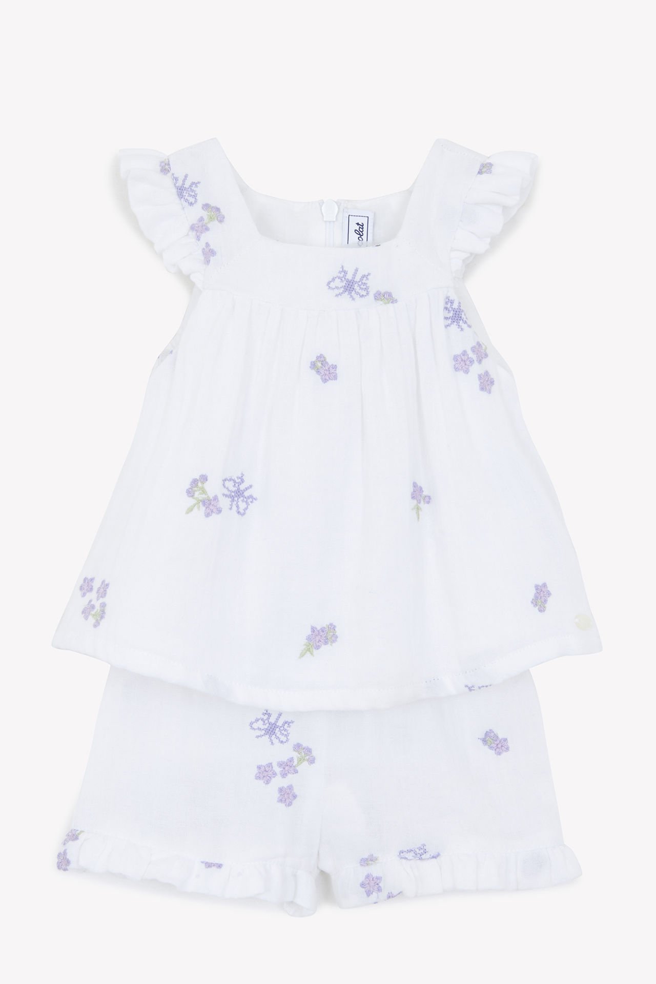 Kız Bebek Tunik + Bloomer Set