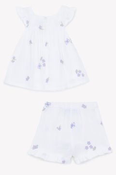Kız Bebek Tunik + Bloomer Set