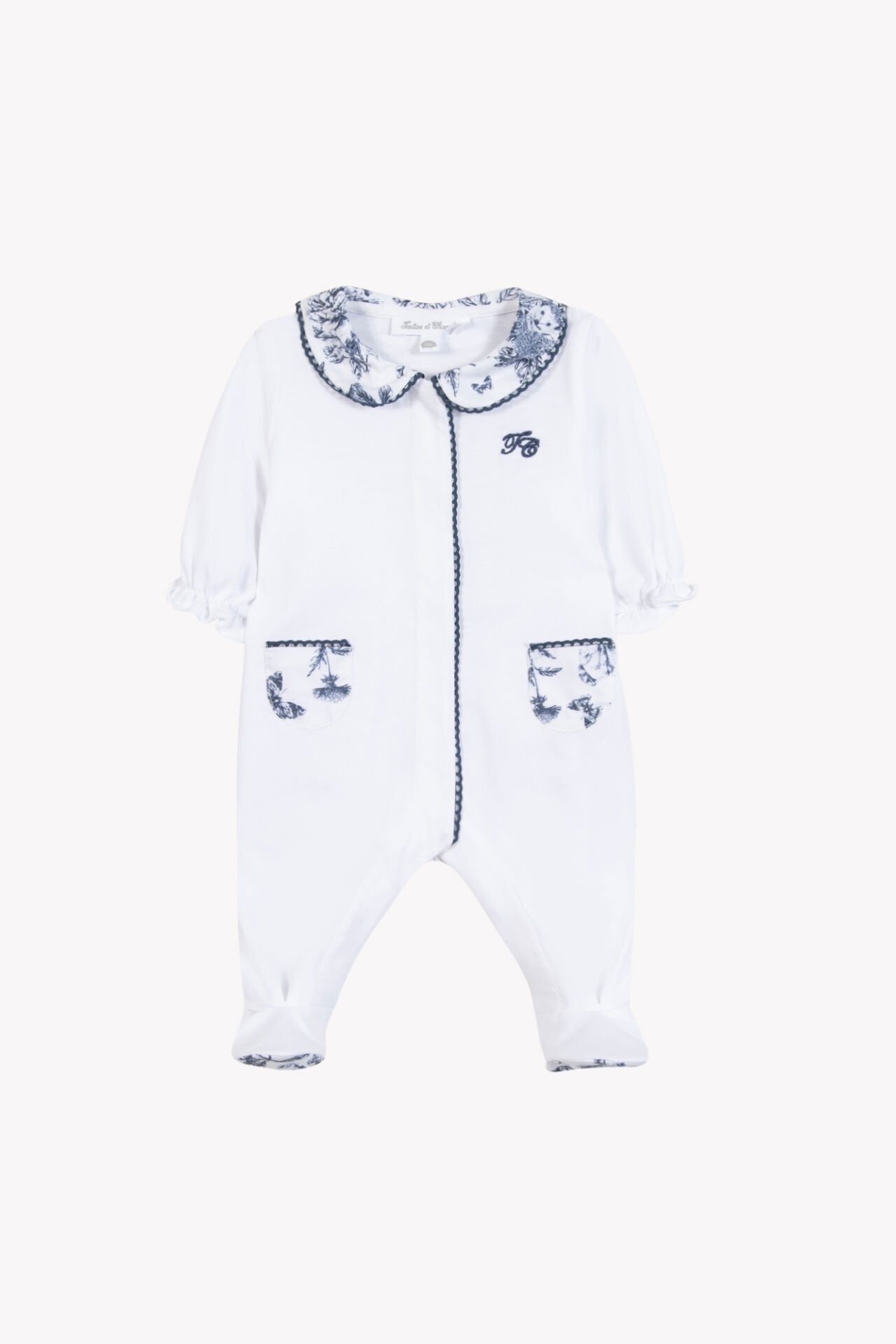 Erkek Bebek Coton Tulum