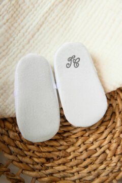 Kız Bebek Fiyonklu Deri Patik