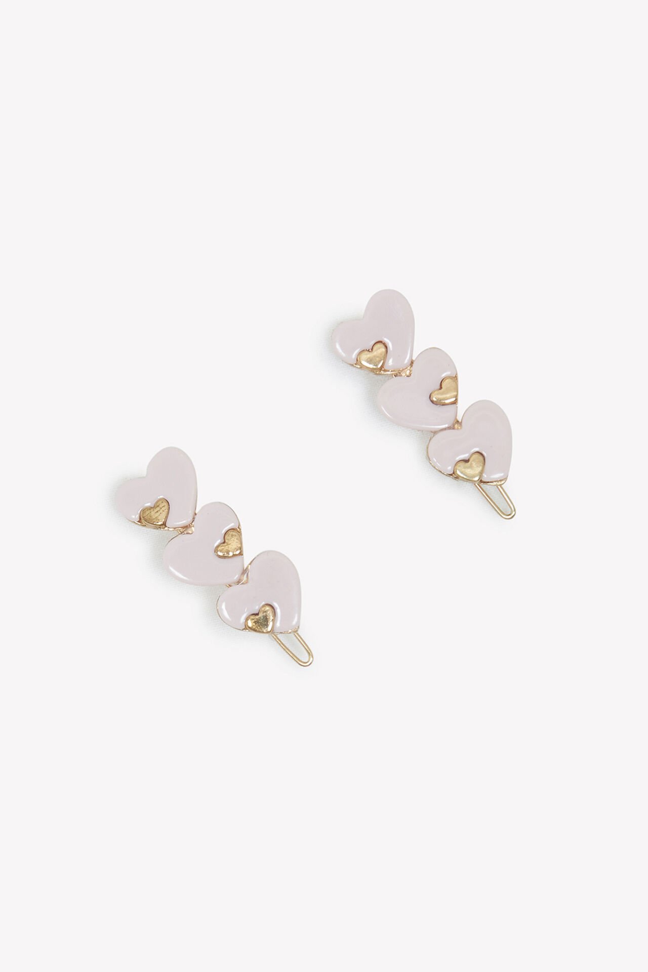 Kız Çocuk Pembe Kalp Toka