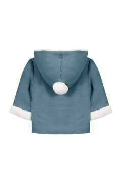 Erkek Bebek Muflonlu Kadife Mont