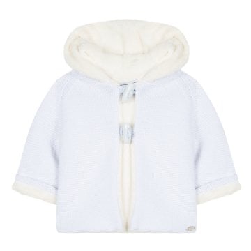 Erkek Bebek Muflonlu Triko Manto