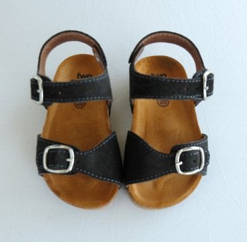 Unisex Çocuk Güderi Sandalet