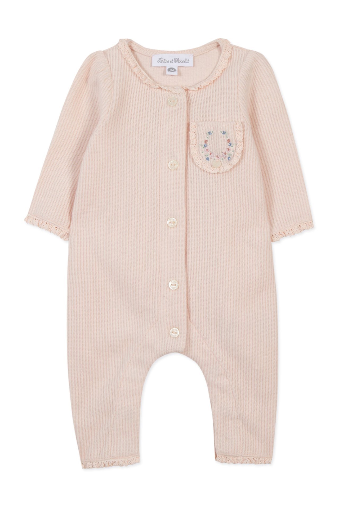 Kız Bebek Pamuklu Tulum