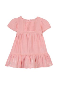 Kız Bebek Keten Elbise