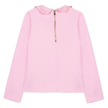 Kız Çocuk Uzun Kollu Gömlek Yaka Bluz