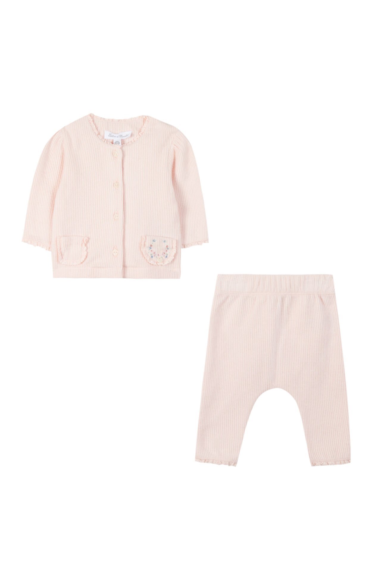 Kız Bebek Bluz + Pantalon Set