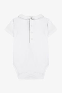 Erkek Bebek Keten Yakalı Ceremonie Body