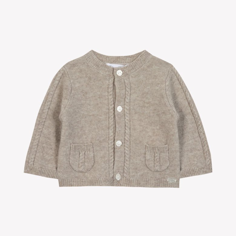 Erkek Bebek Yün Hırka