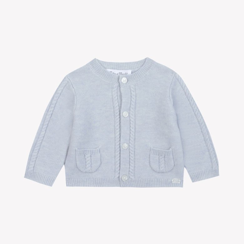 Erkek Bebek Yün Hırka