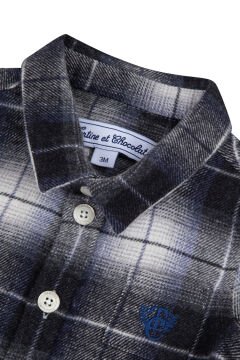 Erkek Bebek Kareli Gömlek