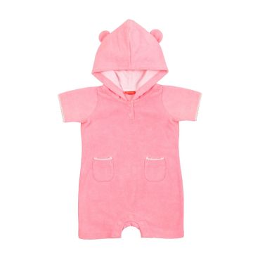 Kız Bebek Havlu Tulum