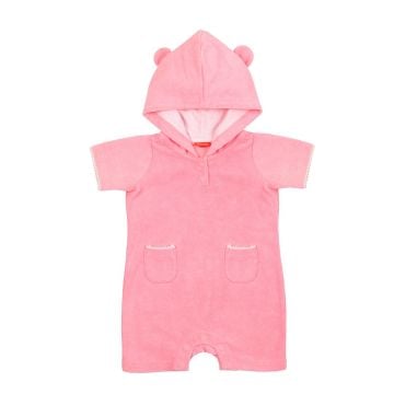 Kız Bebek Havlu Tulum