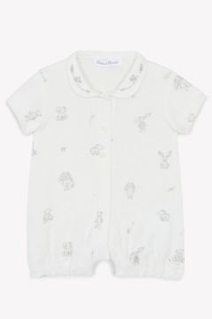 Erkek Bebek Şortlu Kısa Tulum