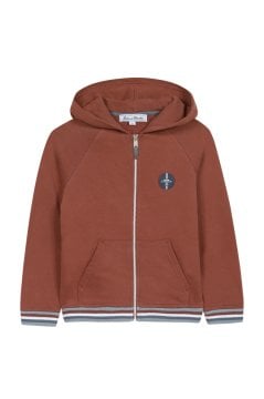 Erkek Çocuk Kapüşonlu Sweat Ceket