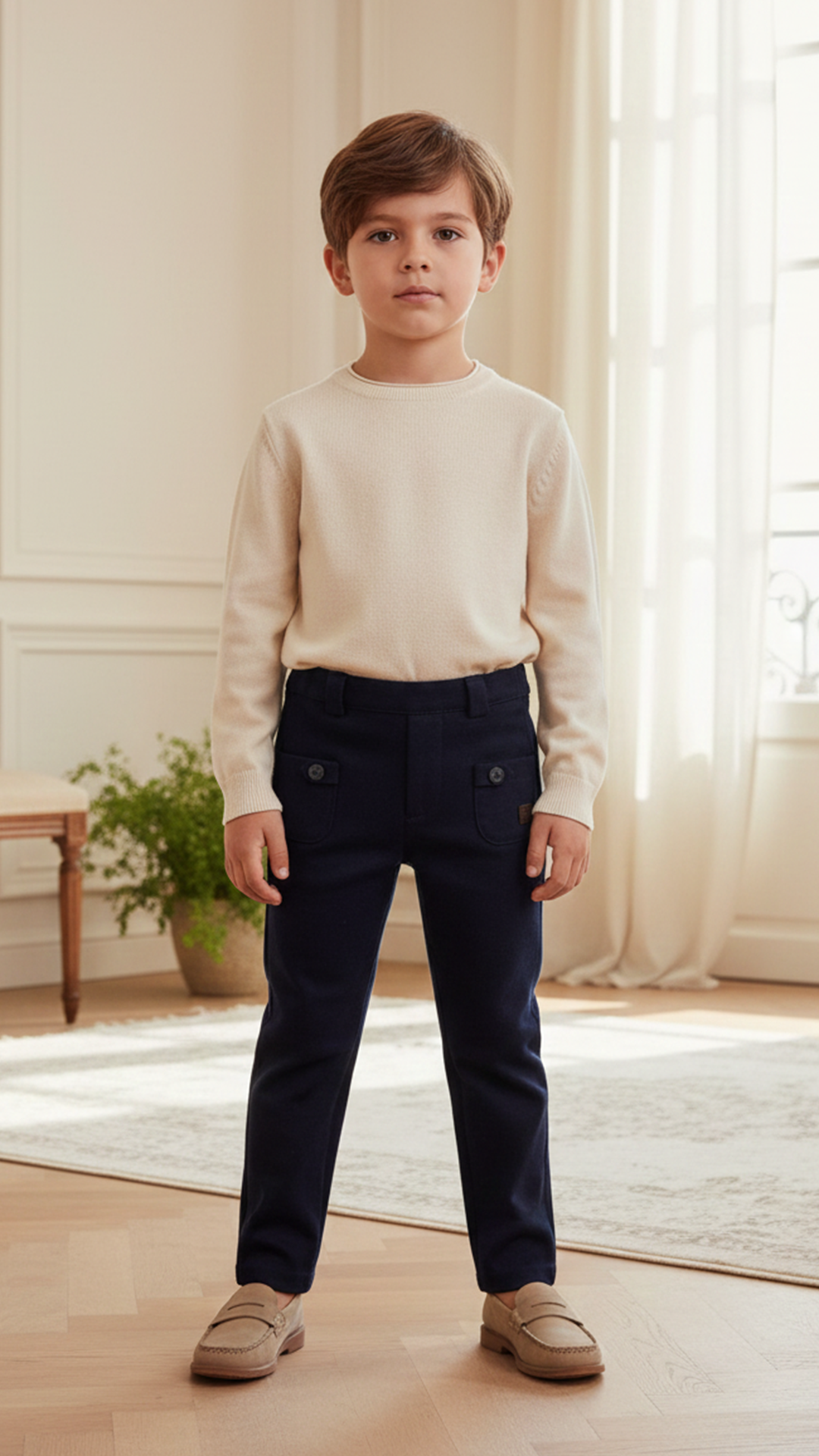 Erkek Bebek Klasik Pantalon