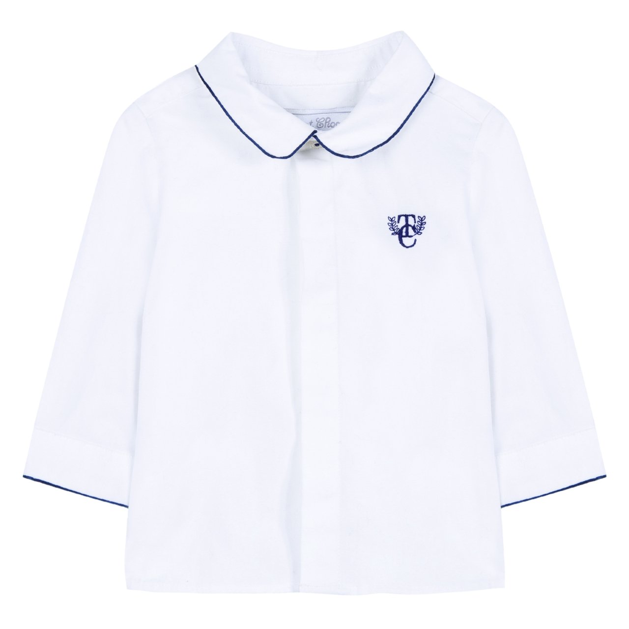 Erkek Çocuk Armalı Koton Gömlek