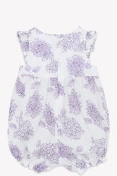 Kız Bebek Şortlu Kısa Tulum