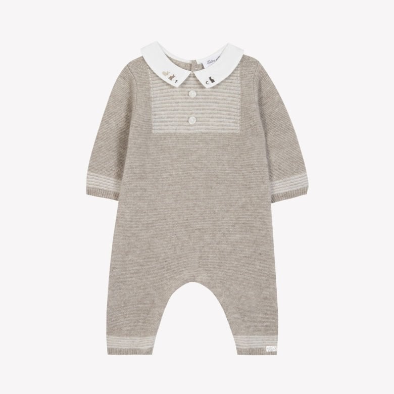 Erkek Bebek Yün Combilong