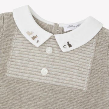 Erkek Bebek Yün Combilong