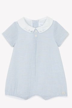 Erkek Bebek Şortlu Kısa Tulum