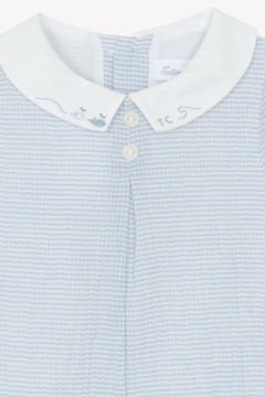 Erkek Bebek Şortlu Kısa Tulum